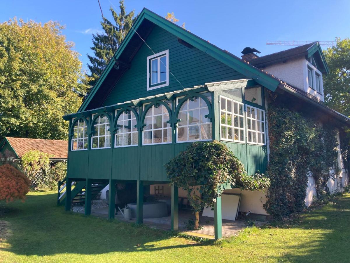 Haus Mit Sauna Und Privatem Badeteich In Anif Bei Salzburg Ngoại thất bức ảnh