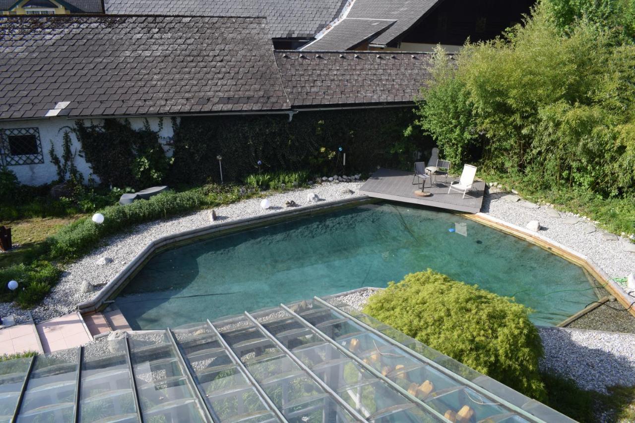 Haus Mit Sauna Und Privatem Badeteich In Anif Bei Salzburg Ngoại thất bức ảnh